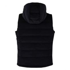 2 Pcs High Quality Hooded Zipper Corduroy Down Vest